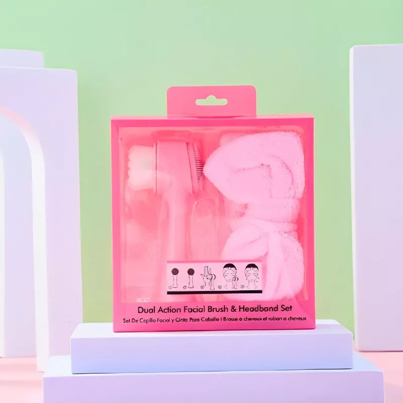 Set cadou pentru ea perie faciala si bentita cosmetica Radianta [4]