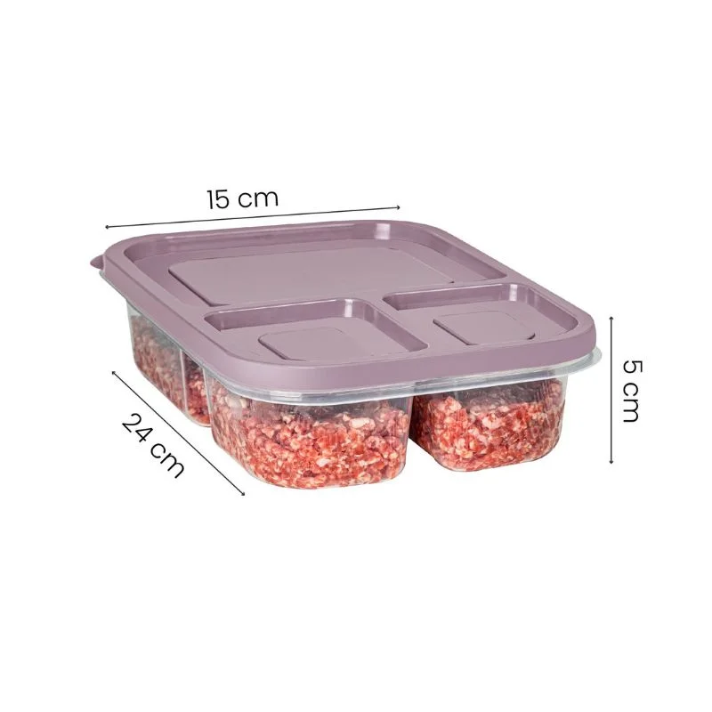 Set cutii pentru depozitare pentru alimente - 4 Piese [3]