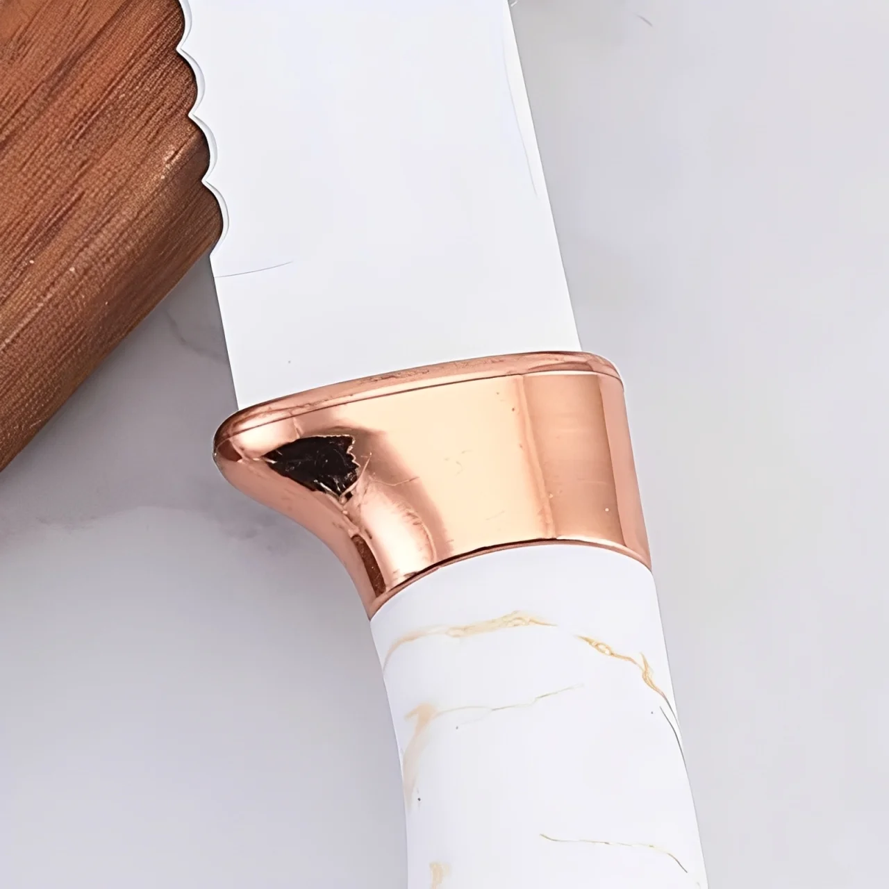 Set cutite inox cu suport elegant marmorat [7]