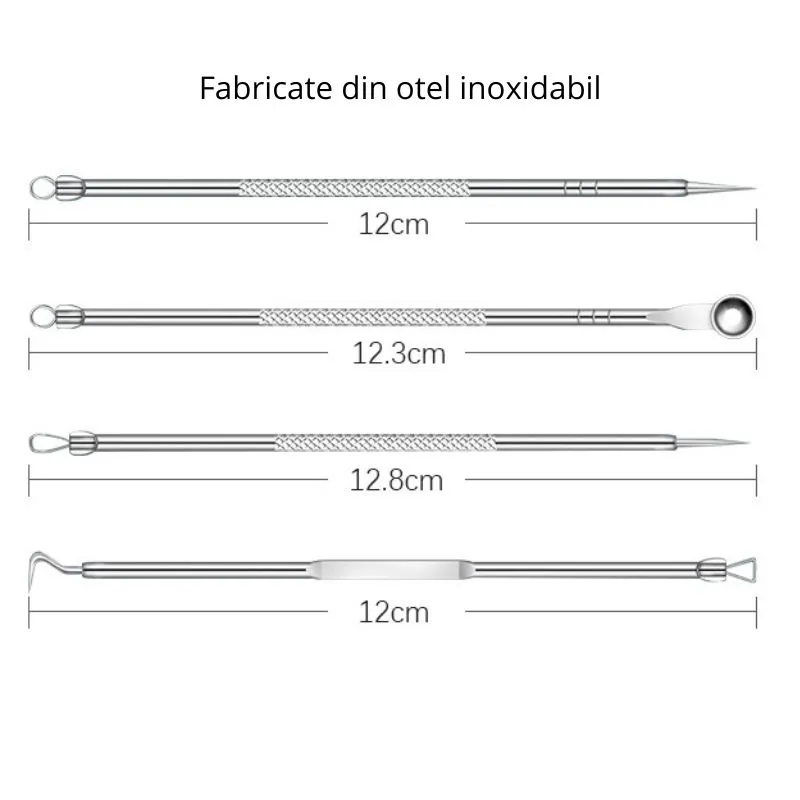 Set instrumente pentru puncte negre si acnee [5]