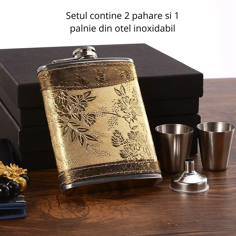 Set Plosca Deluxe cu Pahare si Palnie [17]
