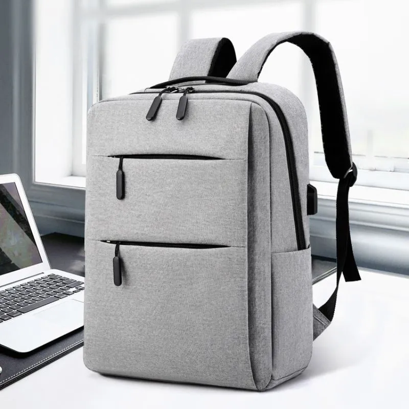 Set Rucsac Triple Power cu USB Gri [5]