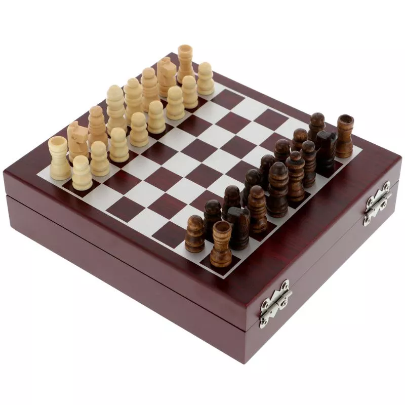 Set sah si accesorii vin Checkmate, Caseta rafinata [14]