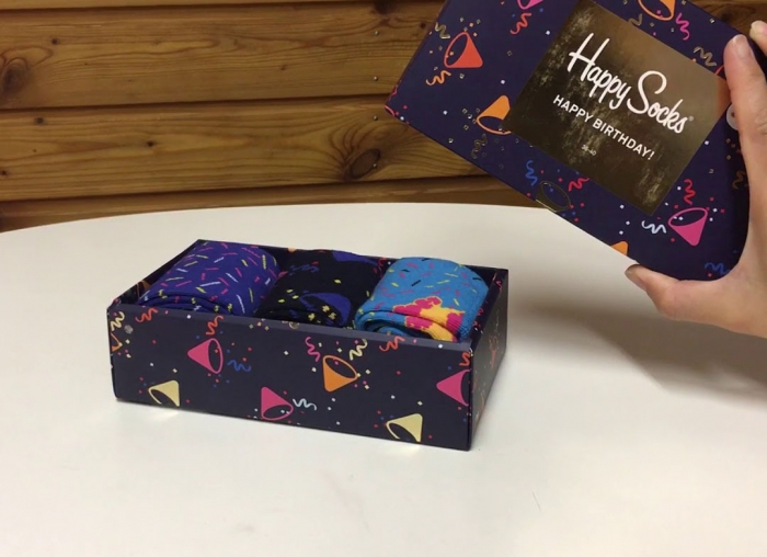 Set Sosete Happy Socks Vesele Aniversare [2]