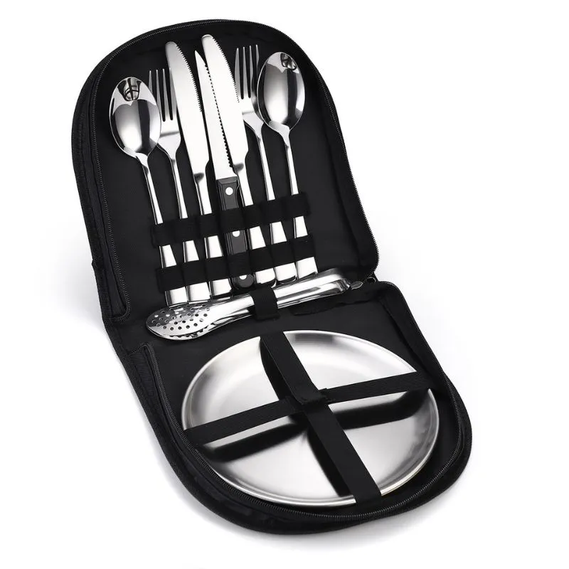 Set tacamuri si farfurii pentru picnic 10 piese [9]