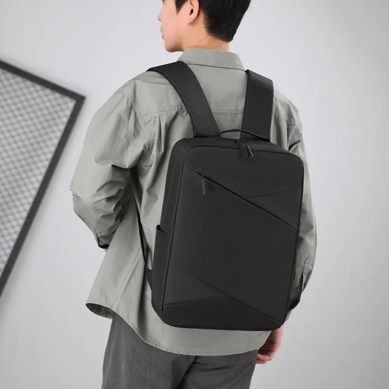 Set Trio Rucsac Laptop cu USB Negru [3]