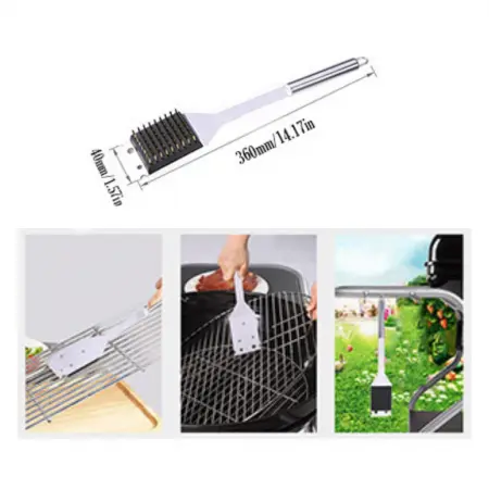 Set ustensile gratar cu Servieta eleganta, 26 piese [11]