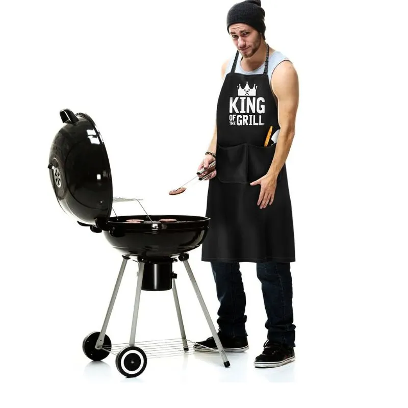 Sort de bucatarie amuzant King of the Grill [2]