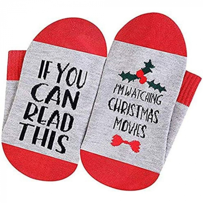 Sosete Amuzante Watching Christmas Movies [6]
