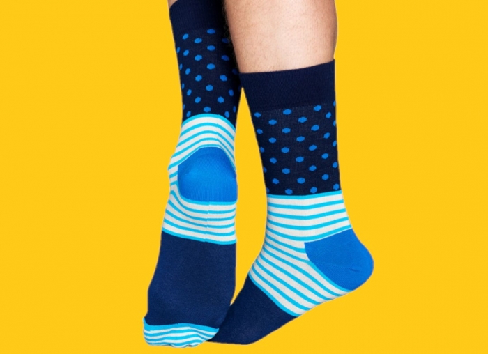 Sosete Happy Socks albastre funky [2]