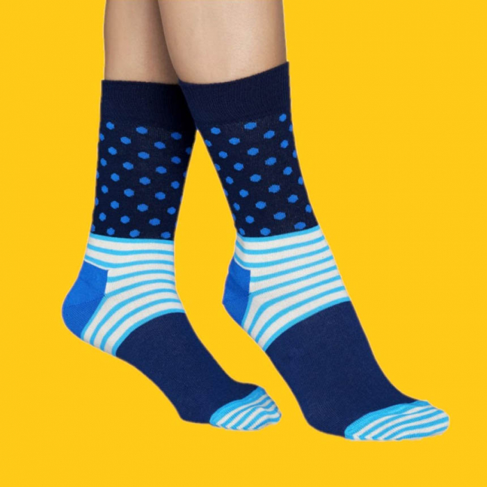 Sosete Happy Socks albastre funky [1]