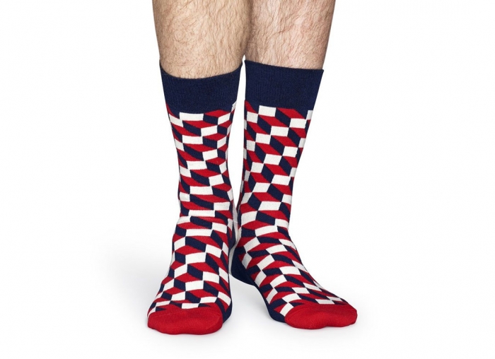 Sosete Happy Socks cu modele geometrice [2]