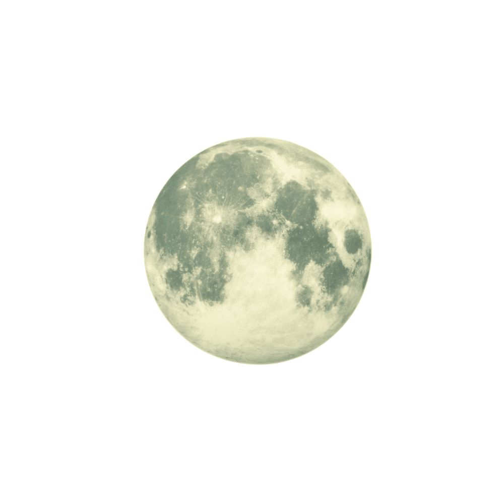 Sticker decorativ Luna-n Casa, Editie fosforescenta [6]