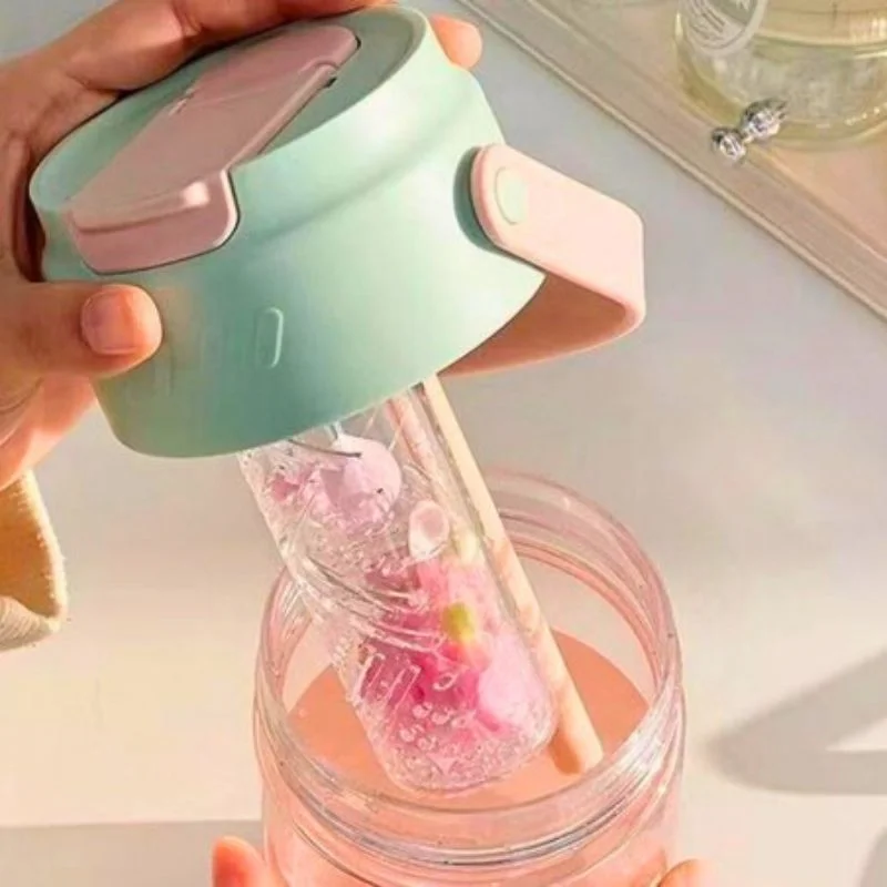 Sticla portabila cu pai [3]