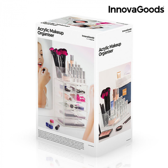 Organizator cosmetice machiaj cu 16 compartimente Makeup Dream [7]