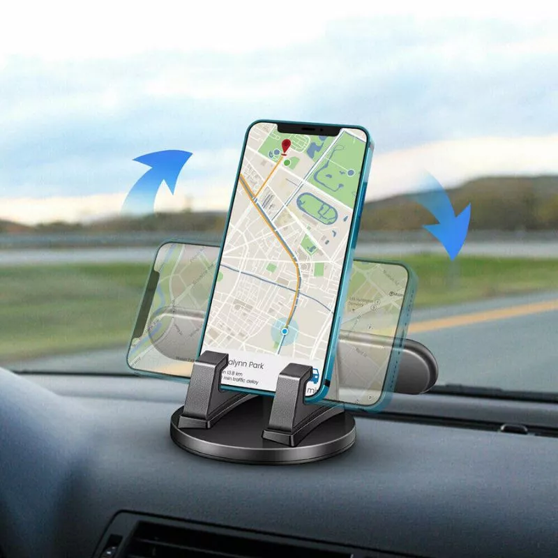 Suport telefon auto cu afisaj numar parcare temporara [4]