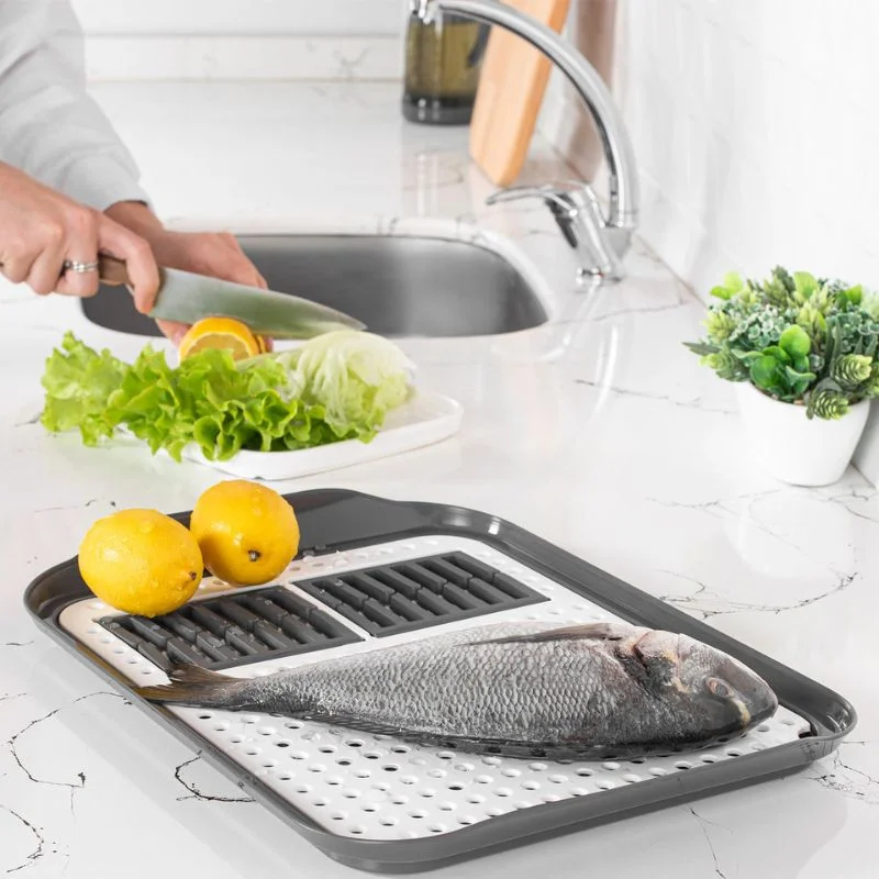Tava Bucatarie cu Scurgator pentru Alimente [2]