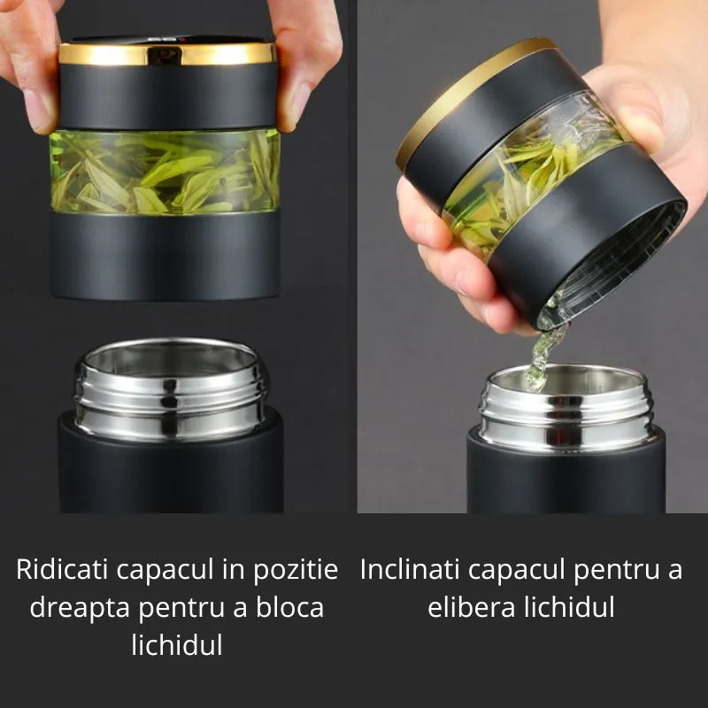 Termos infuzor modern cu ecran LED [10]