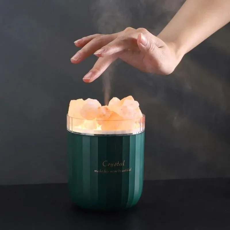 Umidificator portabil cu pietre de sare AromaCrystal [6]