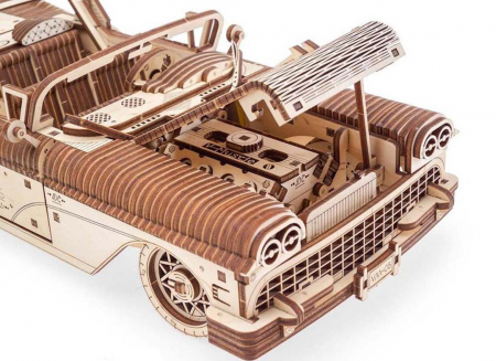 Puzzle 3D Dream Cabriolet VM-05 din lemn Ugears [17]