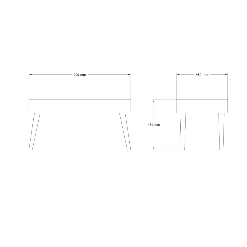 Bancheta Talu bej, cadru din lemn, tapiterie catifelata, design elegant [2]