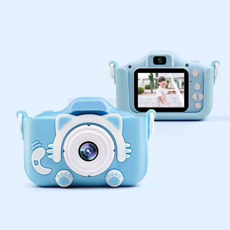 Camera foto pentru copii Smart Fun Albastru, 96 MP, Ecran 2.0 inch, 64 GB SD, 1080P HD [5]