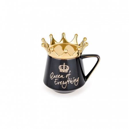 Cana cadou cu Coroana Queen of everything [5]