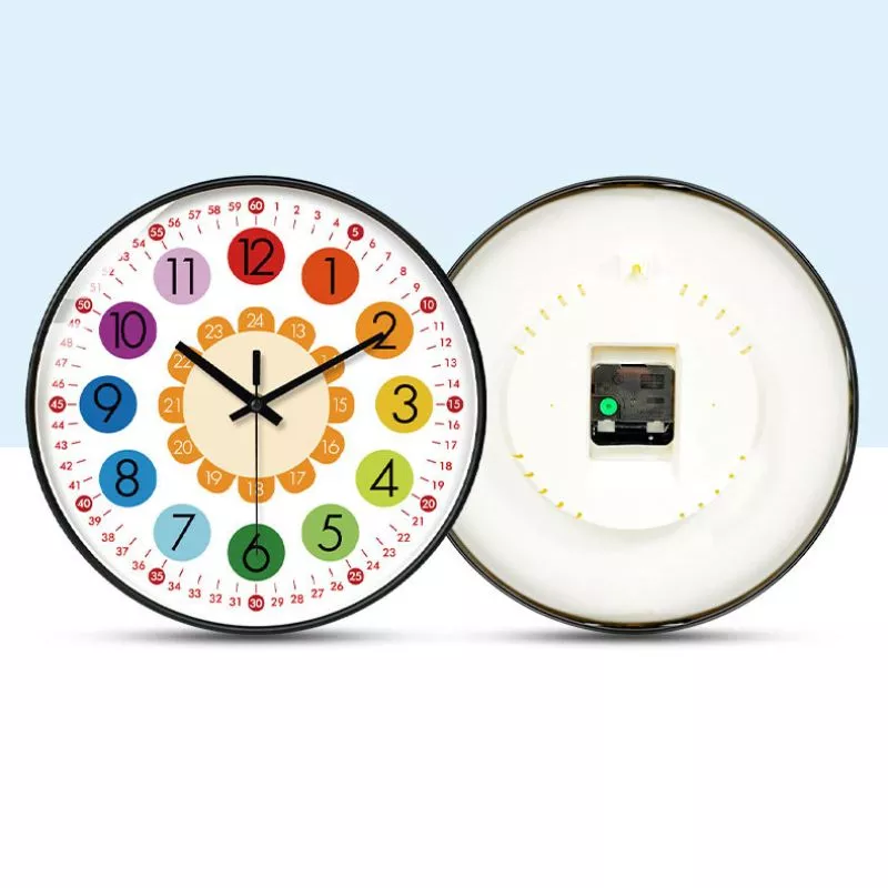 Ceas de perete pentru copii Tic Tac Colours [2]