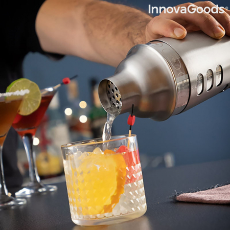 Shaker cocktail cu 8 tipuri de cocktailuri [4]