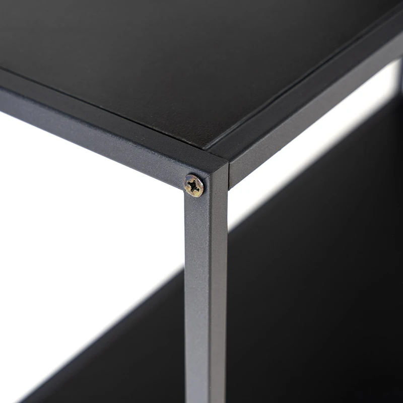 Comoda Andas neagra, structura metalica, design minimalist [7]