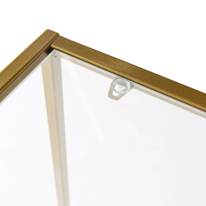 Comoda Berra aurie, structura metalica, design elegant [6]