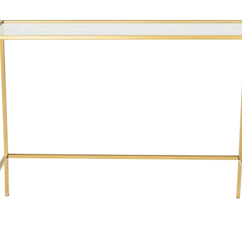 Comoda Canvas aurie, design modern, blat din sticla securizata [11]