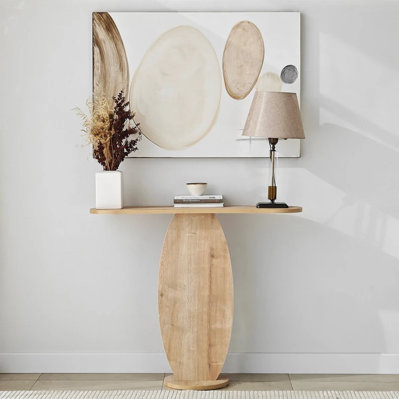 Comoda Ellitica stejar safir, design modern, blat spatios [6]