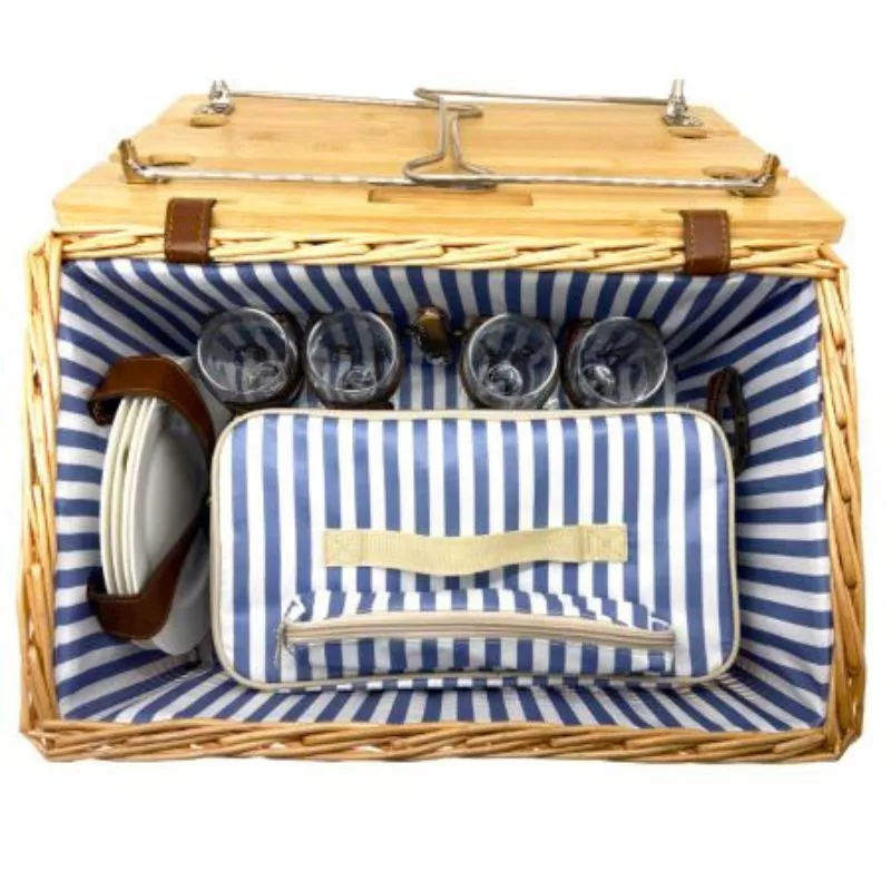Cos picnic 4 persoane Calatorie Gourmet Marine Saint Malo [7]
