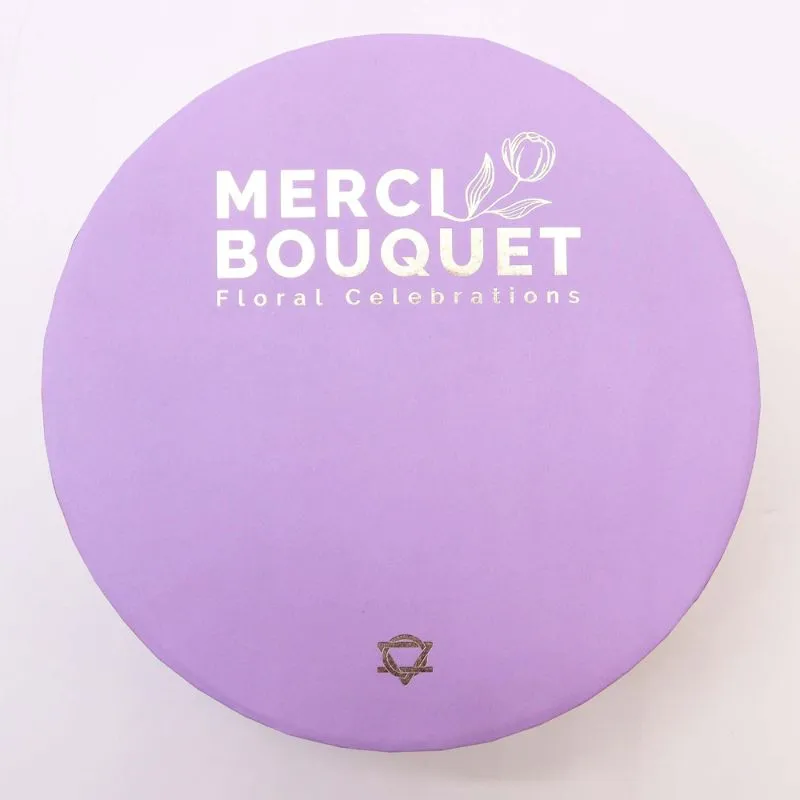 Cutie Cadou cu Flori de Sapun Lavanda [2]