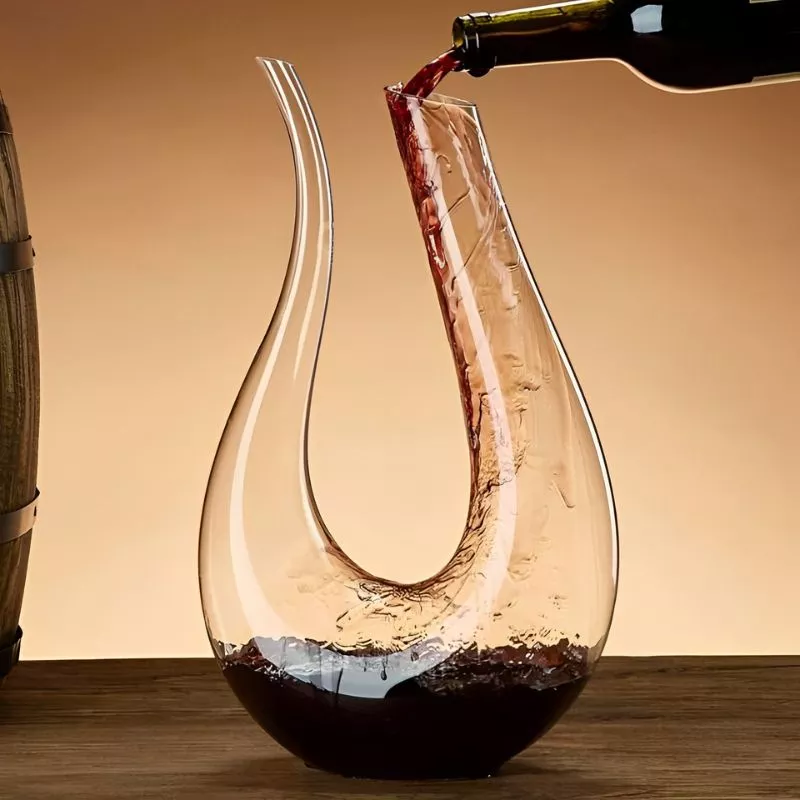 Decantor aerator Lebada cu bile de curatare Art statement [10]