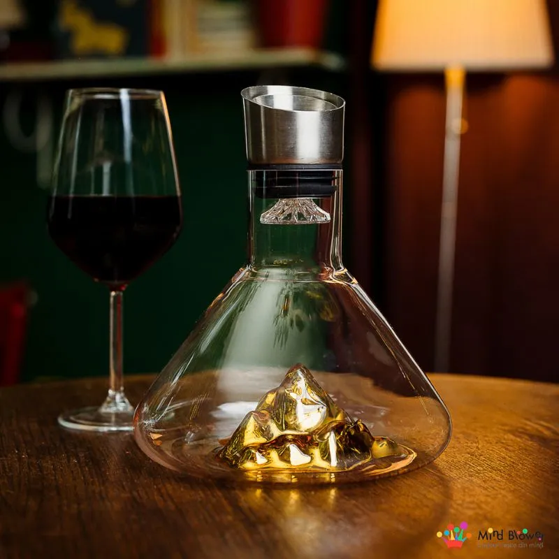 Cadouri de Baut - Decantor Cadou Munte de Aur In Varful Lumii cu bile de curatare