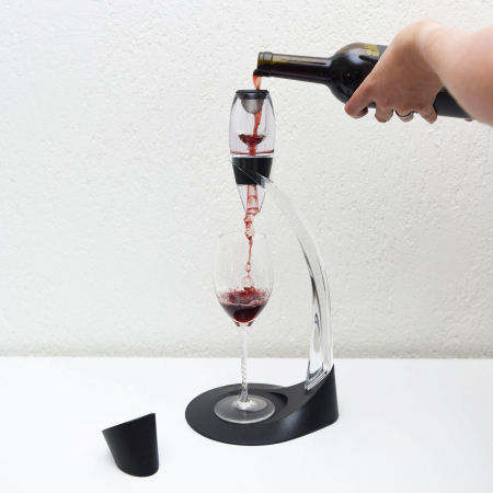 Decantor vin cu suport arcuit - Mikamax [2]