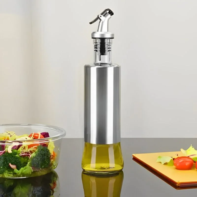 Cadouri pentru Soacra - Dispenser pentru ulei 300 ml Argintiu