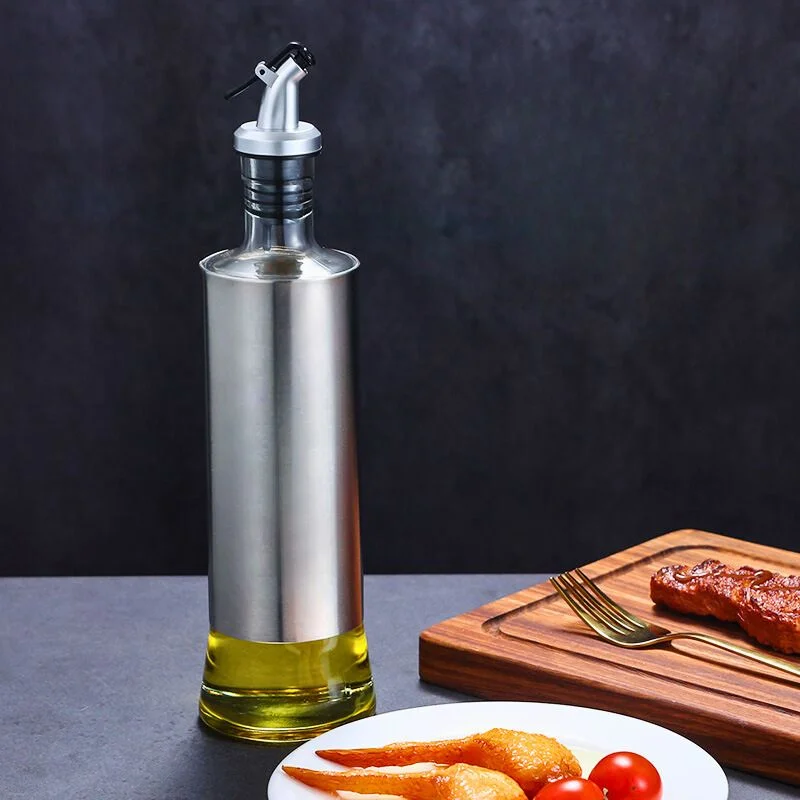 Cadouri pentru Soacra - Dispenser pentru ulei 500 ml Argintiu