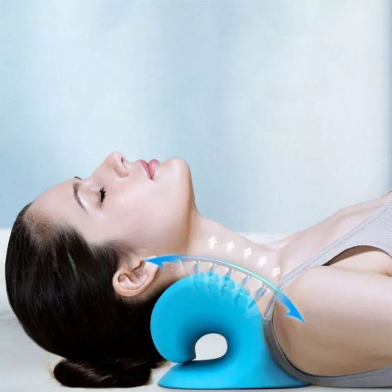 Cadouri pentru Tati - Dispozitiv perna cervicala pentru relaxarea Gatului si umerilor