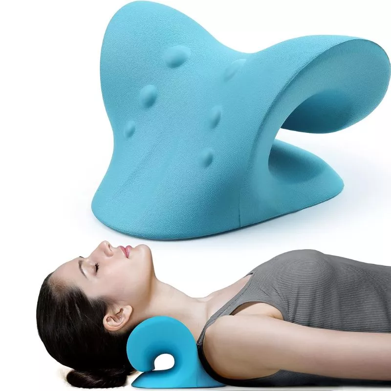 Dispozitiv perna cervicala pentru relaxarea Gatului si umerilor [8]