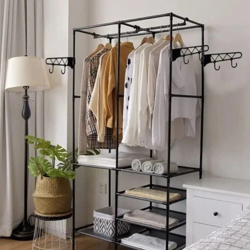 Dulap pliabil cu bara si rafturi [1]