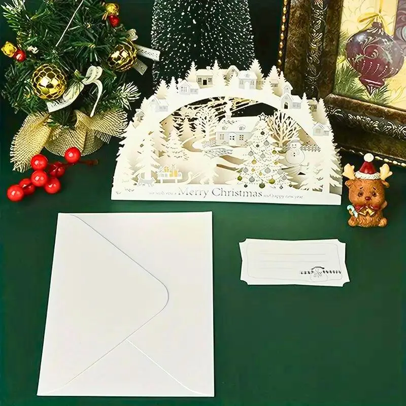 Cadouri pentru Mama - Felicitare de Craciun 3D Oras de poveste