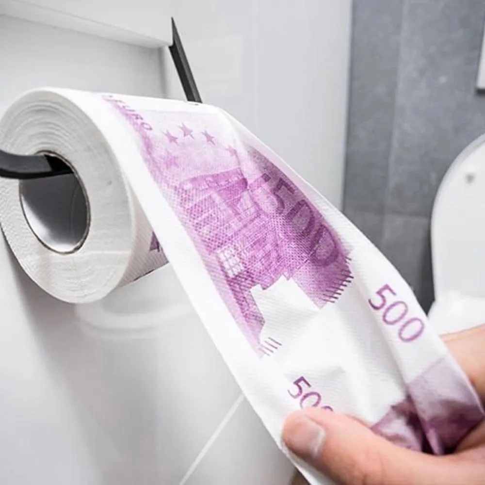 Cadouri Barbati - Hartie Igienica 500 Euro