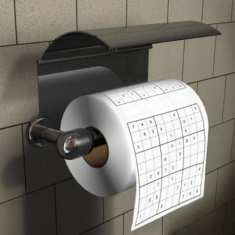 Cadouri Barbati - Hartie Igienica Sudoku, 2 straturi