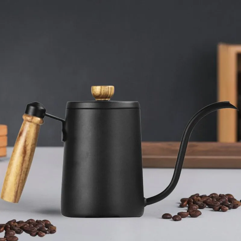 Cadouri pentru Mama - Ibric Perfect Pour cu maner din Lemn
