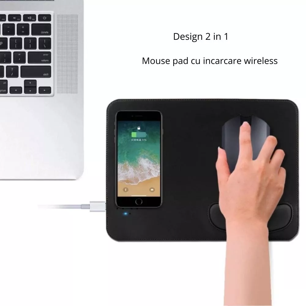 Incarcator wireless, Mouse Pad [1]