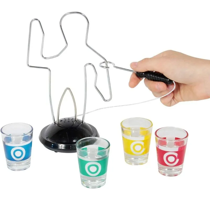 Joc de baut cu 4 pahare Hot Wire [6]