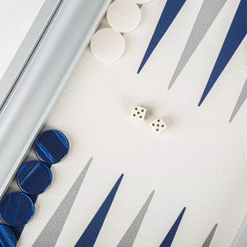 Joc table backgammon Design Navy Blue 48x30cm [3]